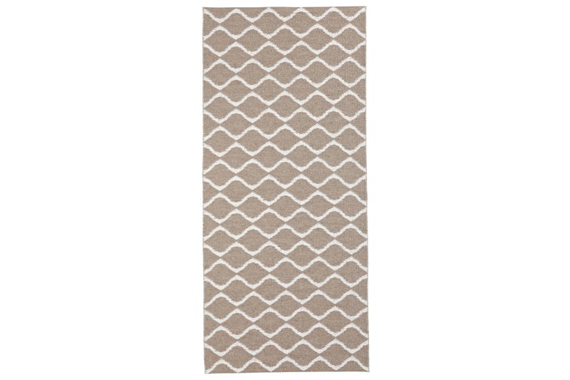 Wave Trasmatta 70x400 cm Beige - Horredsmattan - Tekstiler - Tepper & Matter - Utendørstepper - Plasttepper