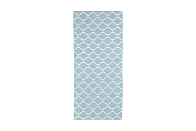 Wave Plastmatte 200x300 Vendbar PVC Blå - Horredsmattan - Tekstiler - Tepper & Matter - Utendørstepper - Plasttepper