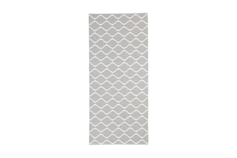Wave Plastmatte 70x50 Vendbar PVC Grå - Horredsmattan - Tekstiler - Tepper & Matter - Utendørstepper - Plasttepper