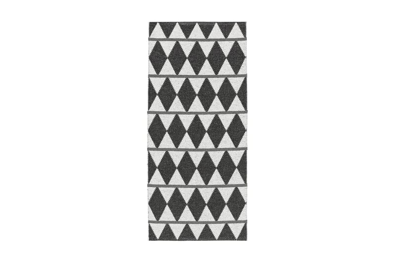 Zigge Plastmatte 70x350 Vendbar PVC Svart - Horredsmattan - Tekstiler - Tepper & Matter - Utendørstepper - Plasttepper