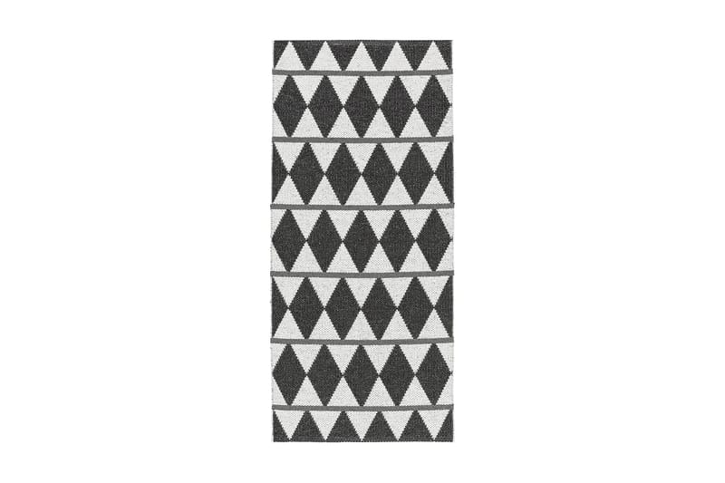 Zigge Plastmatte 150x150 Vendbar PVC Svart - Horredsmattan - Tekstiler - Tepper & Matter - Utendørstepper - Plasttepper