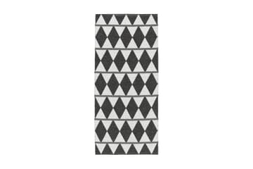 Zigge Plastmatte 70x250 Vendbar PVC Svart