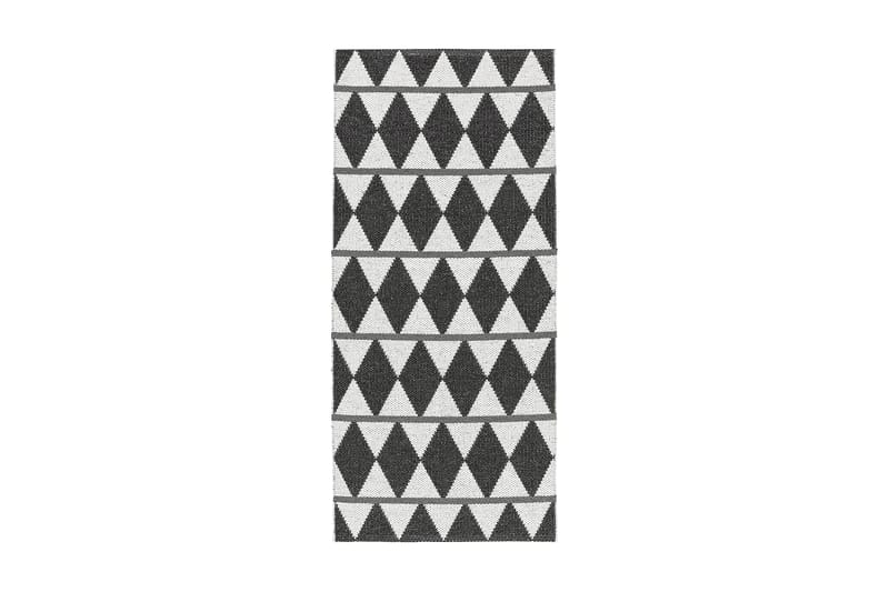 Zigge Plastmatte 150x100 Vendbar PVC Svart - Horredsmattan - Tekstiler - Tepper & Matter - Utendørstepper - Plasttepper