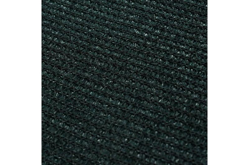 Teltteppe 400x400 cm mørkegrønn HDPE - Teltmatte
