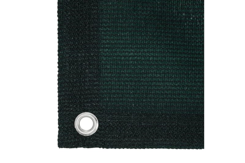 Teltteppe 400x400 cm mørkegrønn HDPE - Teltmatte