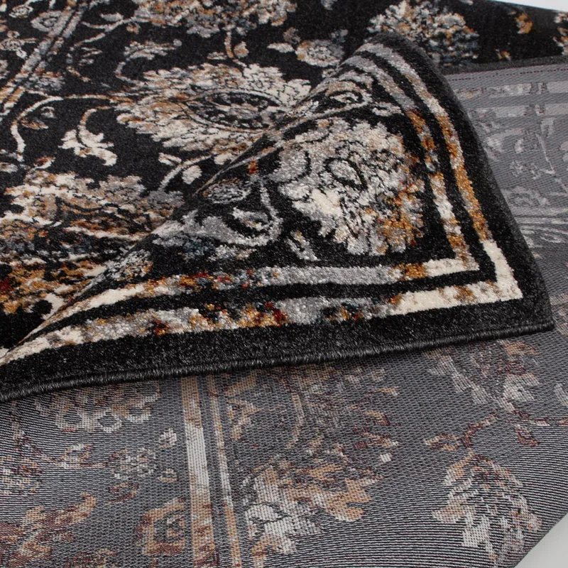 Teppe Yelvi 160x230 cm - Svart/Beige - Tekstiler - Tepper & Matter - Orientalske tepper - Persisk matte