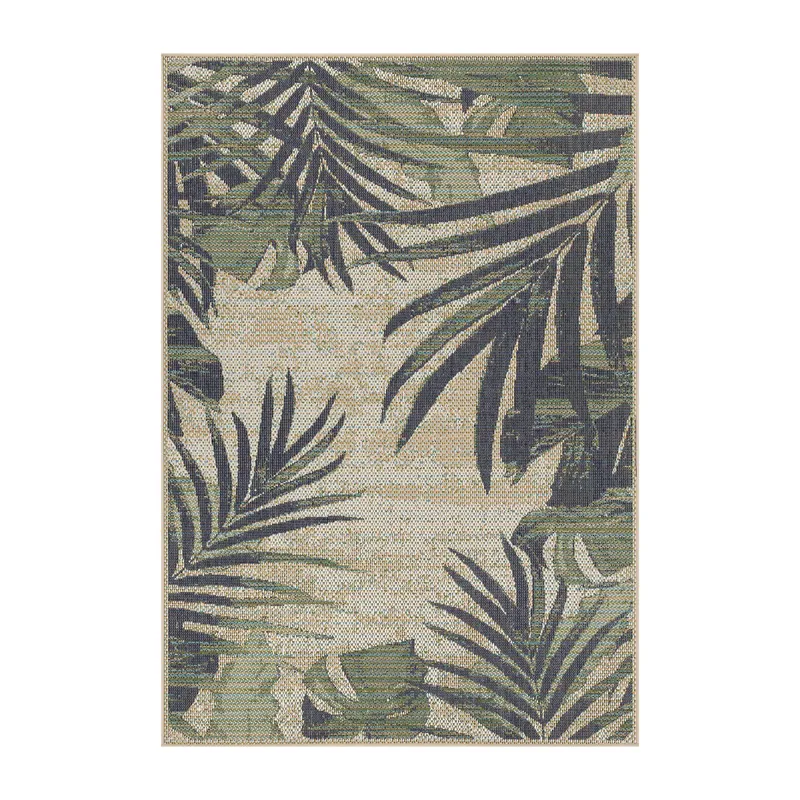 Teppe Polin Outdoor 120x120 cm, Grønn
