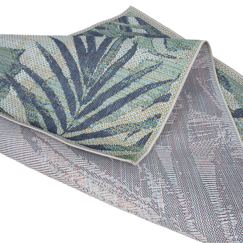 Teppe Polin Outdoor 120x120 cm - Grønn - Tekstiler - Tepper & Matter - Utendørstepper - Balkongmatte