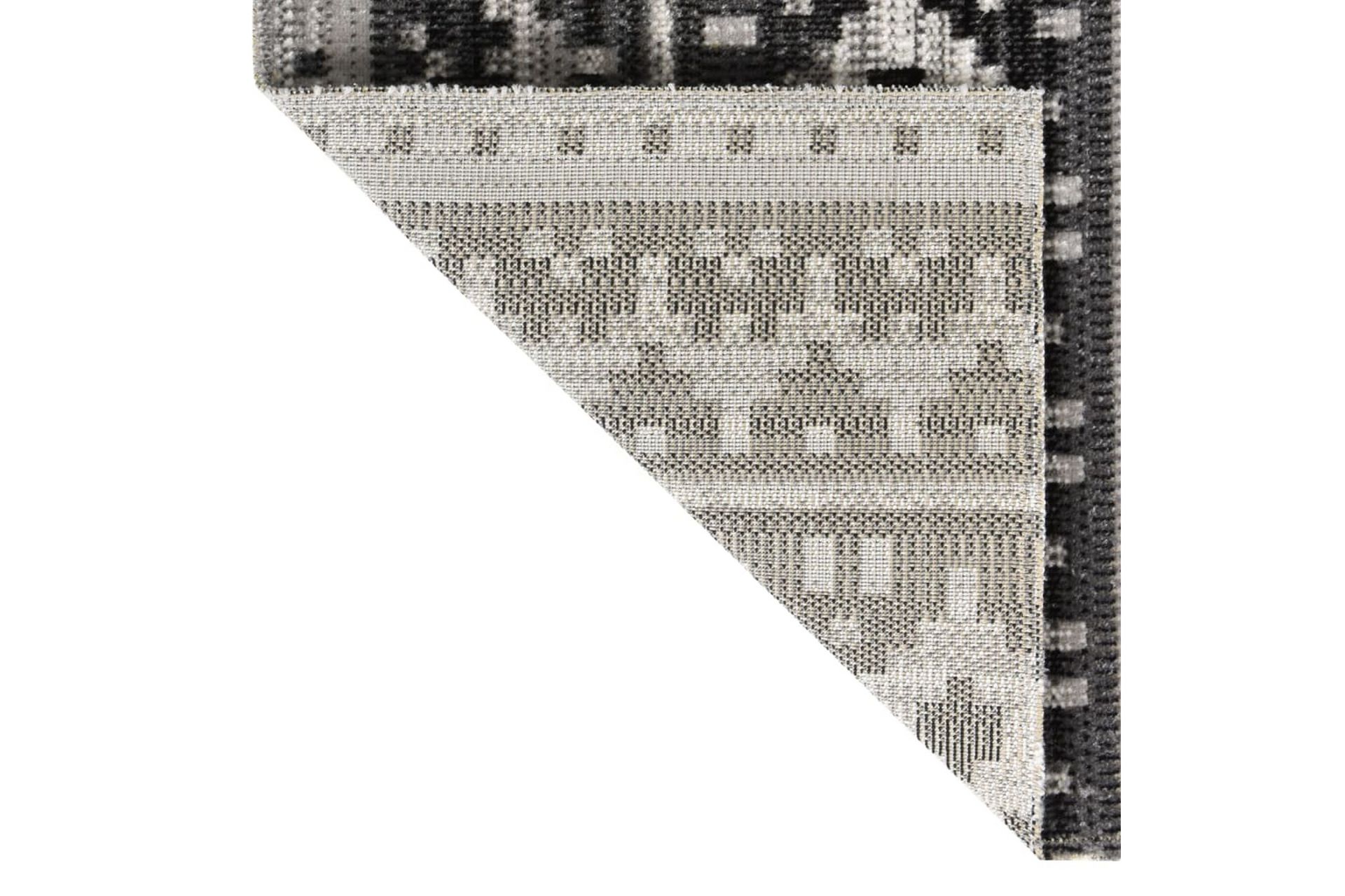 Utendørs flatvevd teppe 115x170 cm mørkegrå - Grå - Tekstiler - Tepper & Matter - Utendørstepper