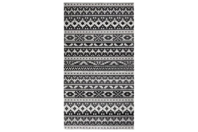 Utendørs flatvevd teppe 115x170 cm mørkegrå - Grå - Tekstiler - Tepper & Matter - Utendørstepper