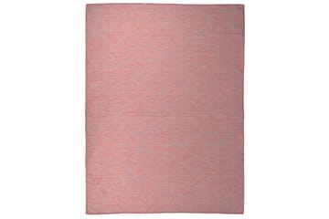 Utendørs flatvevd teppe 120x170 cm rød - Rød - Tekstiler - Tepper & Matter - Utendørstepper