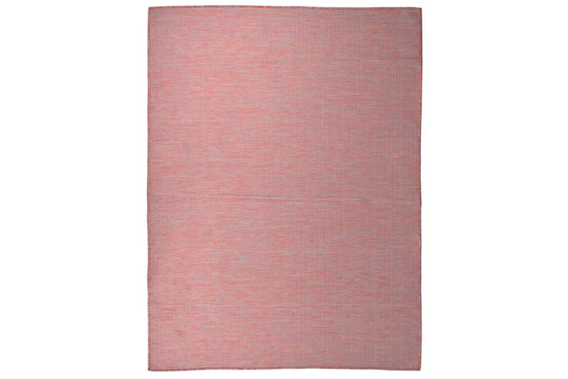 Utendørs flatvevd teppe 120x170 cm rød - Rød - Tekstiler - Tepper & Matter - Utendørstepper
