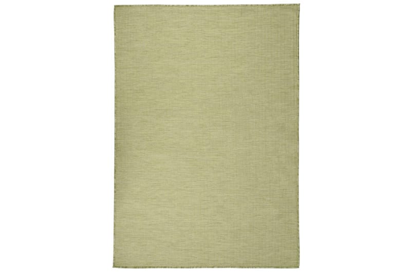 Utendørs flatvevd teppe 140x200 cm grønn - grønn - Tekstiler - Tepper & Matter - Utendørstepper