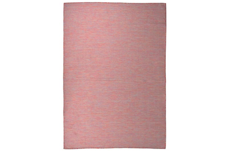 Utendørs flatvevd teppe 160x230 cm rød - Rød - Tekstiler - Tepper & Matter - Utendørstepper