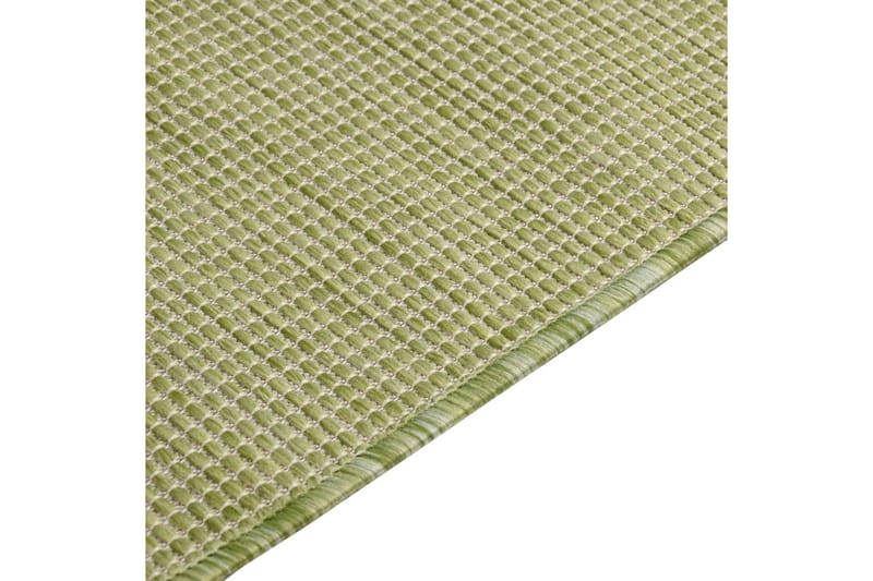 Utendørs flatvevd teppe 200x280 cm grønn - grønn - Tekstiler - Tepper & Matter - Utendørstepper