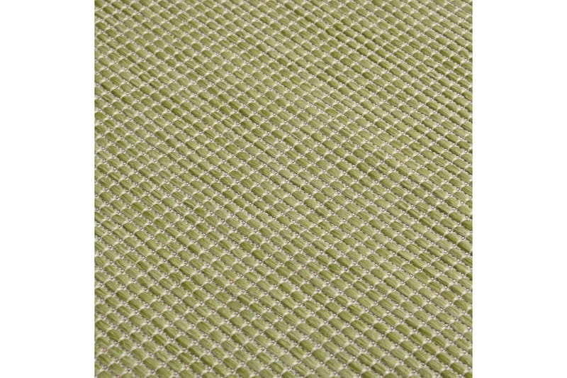 Utendørs flatvevd teppe 200x280 cm grønn - grønn - Tekstiler - Tepper & Matter - Utendørstepper