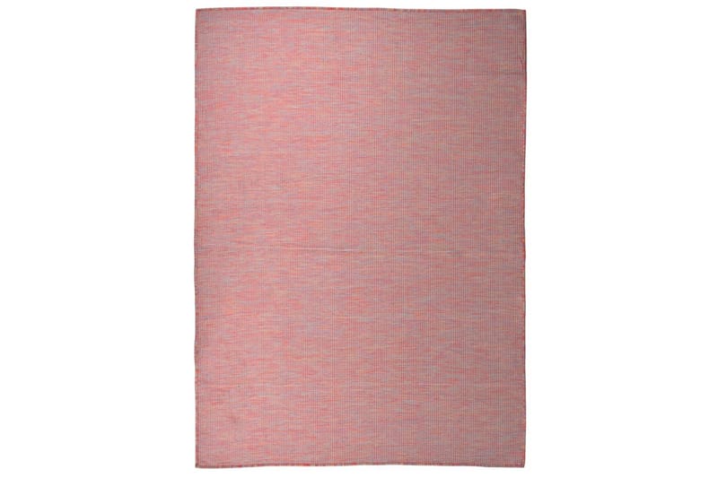 Utendørs flatvevd teppe 200x280 cm rød - Rød - Tekstiler - Tepper & Matter - Utendørstepper