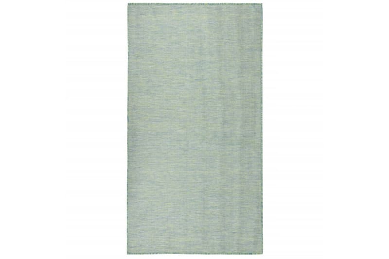Utendørs flatvevd teppe 80x150 cm turkis - Turkis - Tekstiler - Tepper & Matter - Utendørstepper