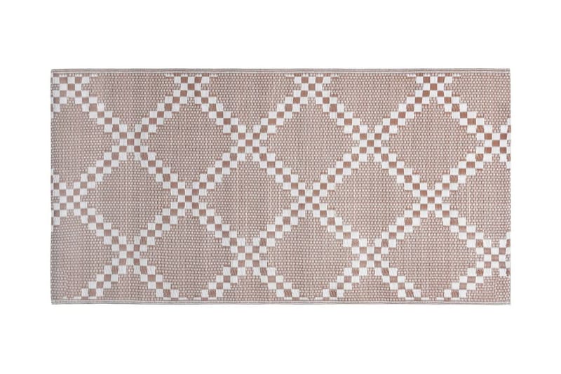 Uteteppe brun 160x230 cm PP - Tekstiler - Tepper & Matter - Utendørstepper