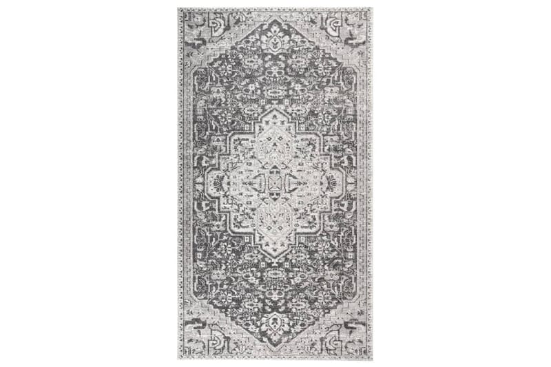 Uteteppe flatvevd 115x170 cm lysegrå - Grå - Tekstiler - Tepper & Matter - Utendørstepper
