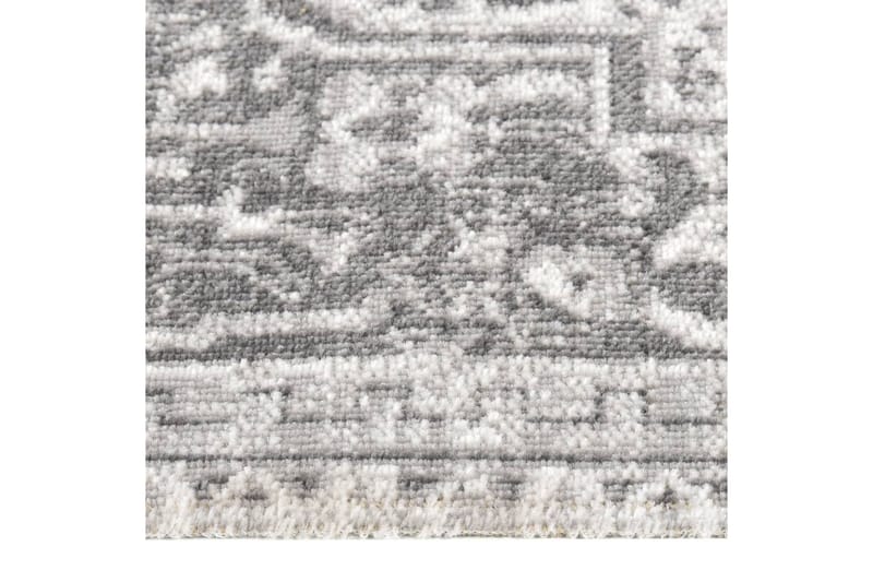 Uteteppe flatvevd 115x170 cm lysegrå - Grå - Utendørstepper