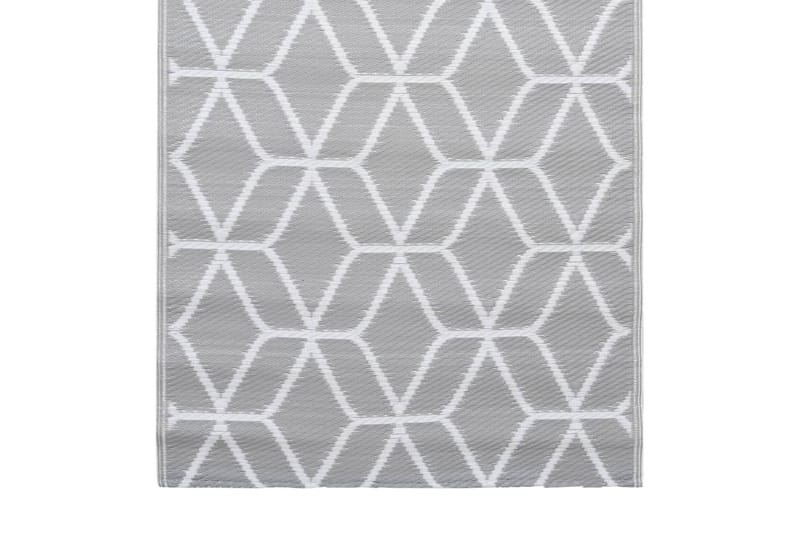 Uteteppe grå 160x230 cm PP - Tekstiler - Tepper & Matter - Utendørstepper