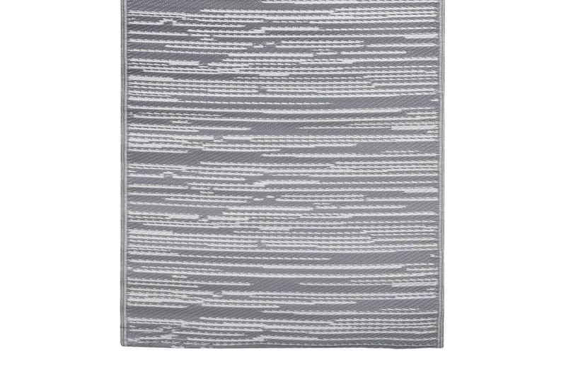Uteteppe grå 160x230 cm PP - Tekstiler - Tepper & Matter - Utendørstepper