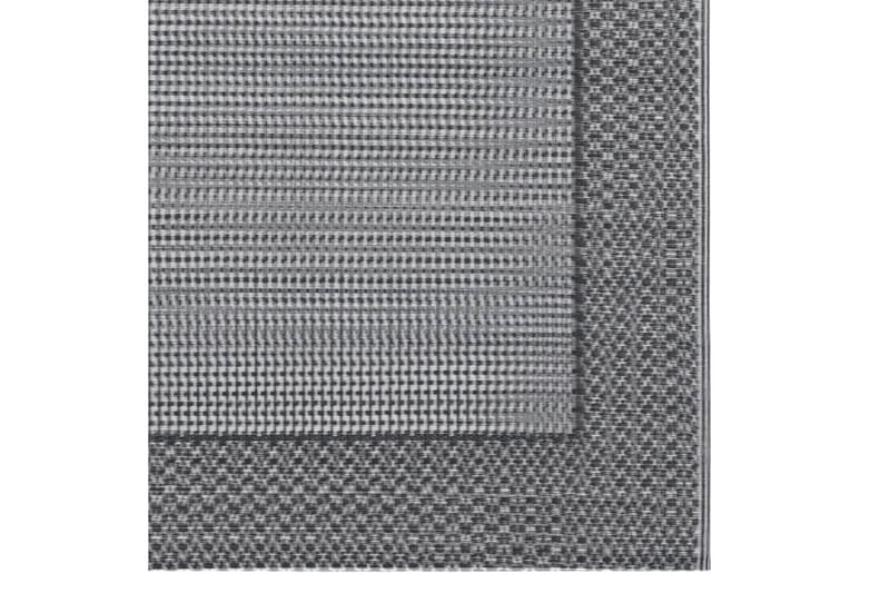 Uteteppe grå 160x230 cm PP - Tekstiler - Tepper & Matter - Utendørstepper