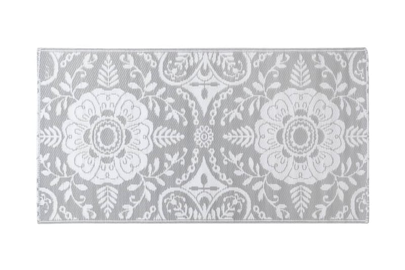 Uteteppe lysegrå 160x230 cm PP - Tekstiler - Tepper & Matter - Utendørstepper