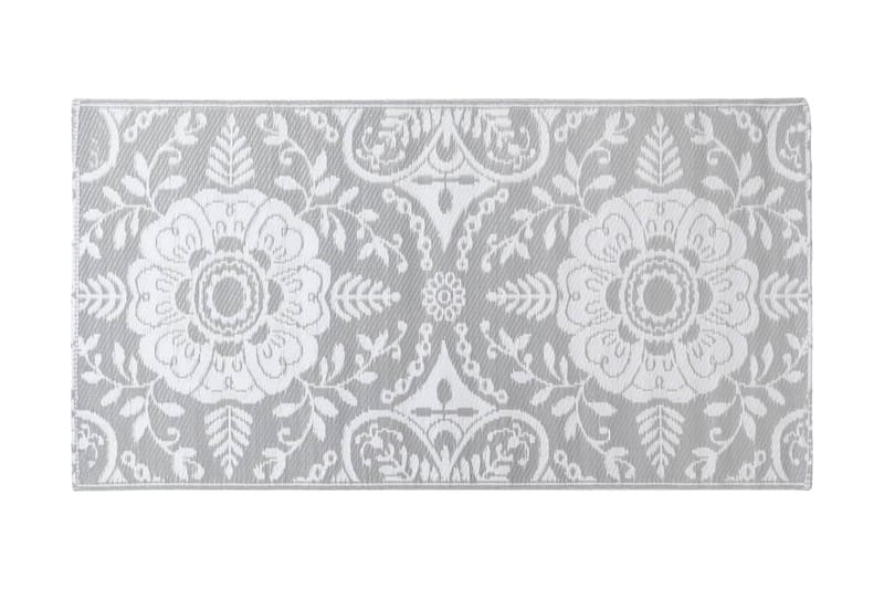 Uteteppe lysegrå 190x290 cm PP - Tekstiler - Tepper & Matter - Utendørstepper