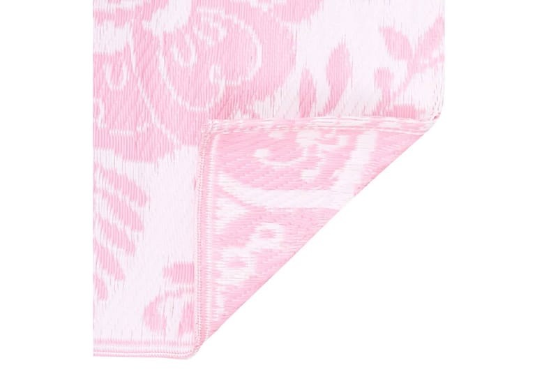 Uteteppe rosa 120x180 cm PP - Utendørstepper