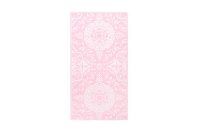 Uteteppe rosa 120x180 cm PP - Tekstiler - Tepper & Matter - Utendørstepper