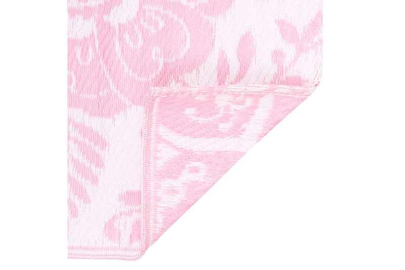 Uteteppe rosa 160x230 cm PP - Tekstiler - Tepper & Matter - Utendørstepper