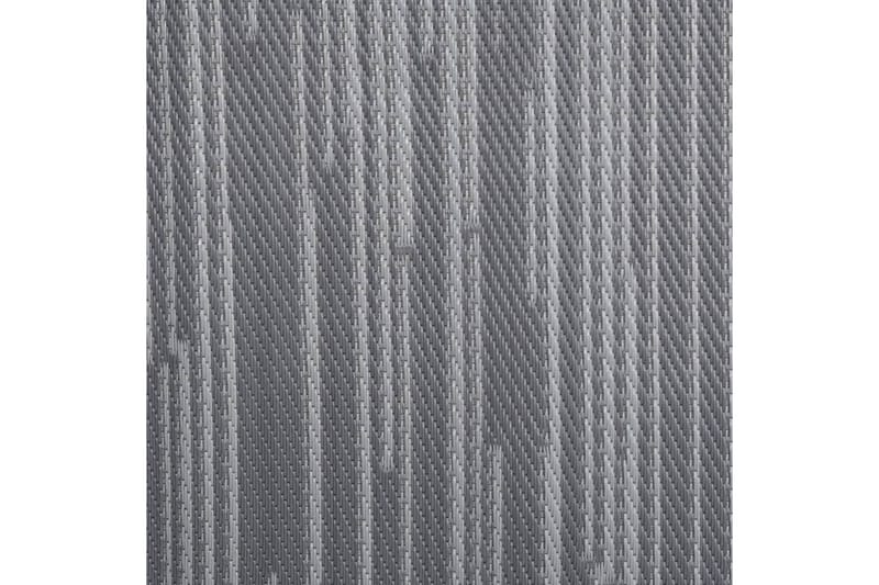 Uteteppe antrasitt 140x200 cm PP - Antrasittgrå - Utendørstepper