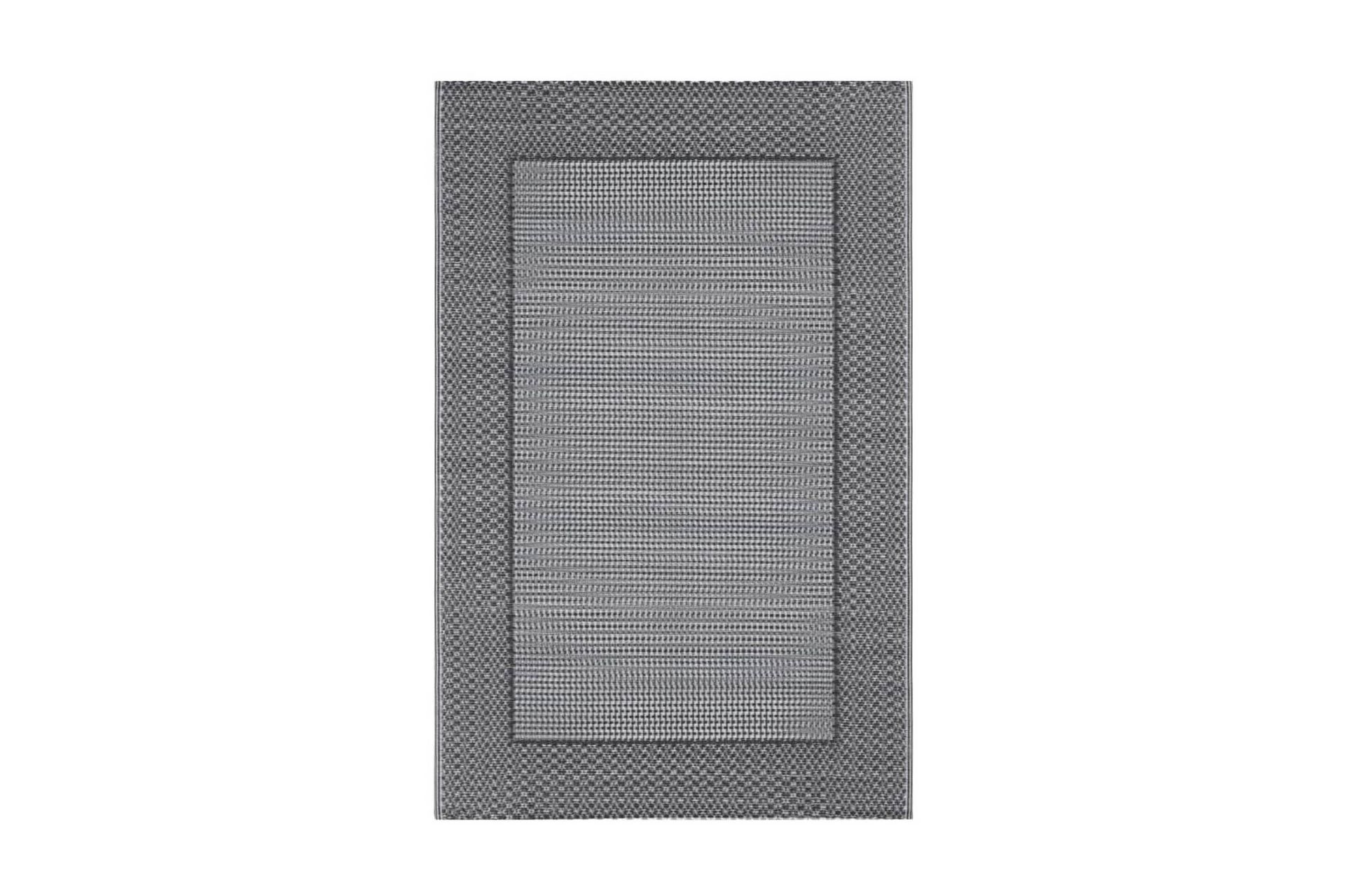 Uteteppe grå 120x180 cm PP - Tekstiler - Tepper & Matter - Utendørstepper