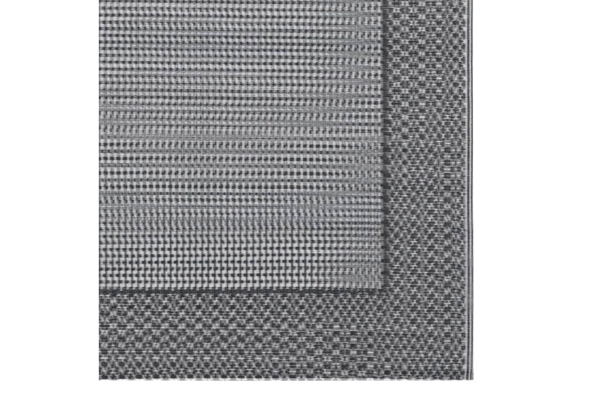 Uteteppe grå 120x180 cm PP - Tekstiler - Tepper & Matter - Utendørstepper