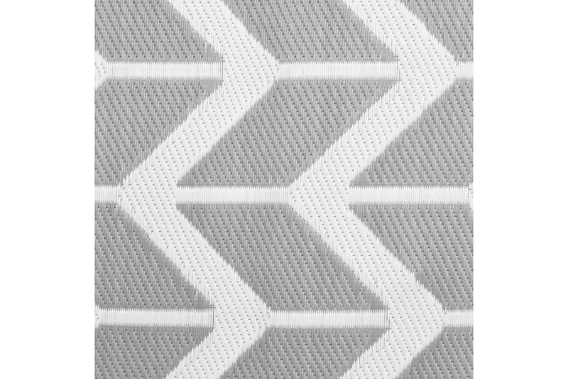 Uteteppe grå 120x180 cm PP - Grå - Utendørstepper