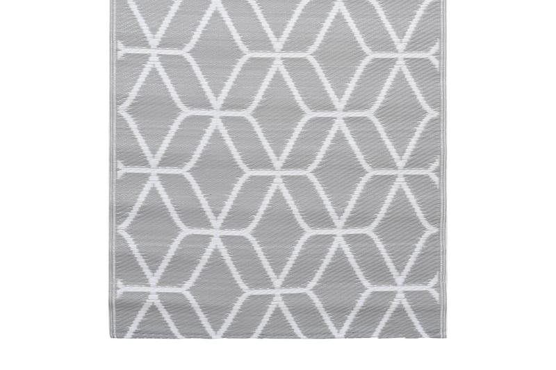 Uteteppe grå 80x150 cm PP - Tekstiler - Tepper & Matter - Utendørstepper