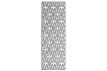 Uteteppe grå 80x250 cm PP - Grå - Tekstiler - Tepper & Matter - Utendørstepper