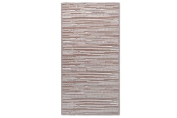 Uteteppe gråbrun 140x200 cm PP - Taupe - Tekstiler - Tepper & Matter - Utendørstepper