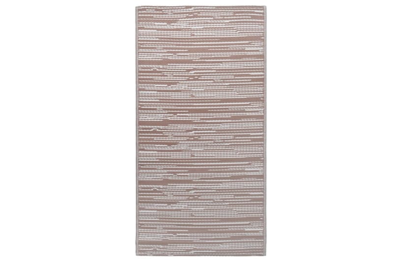 Uteteppe gråbrun 140x200 cm PP - Taupe - Utendørstepper