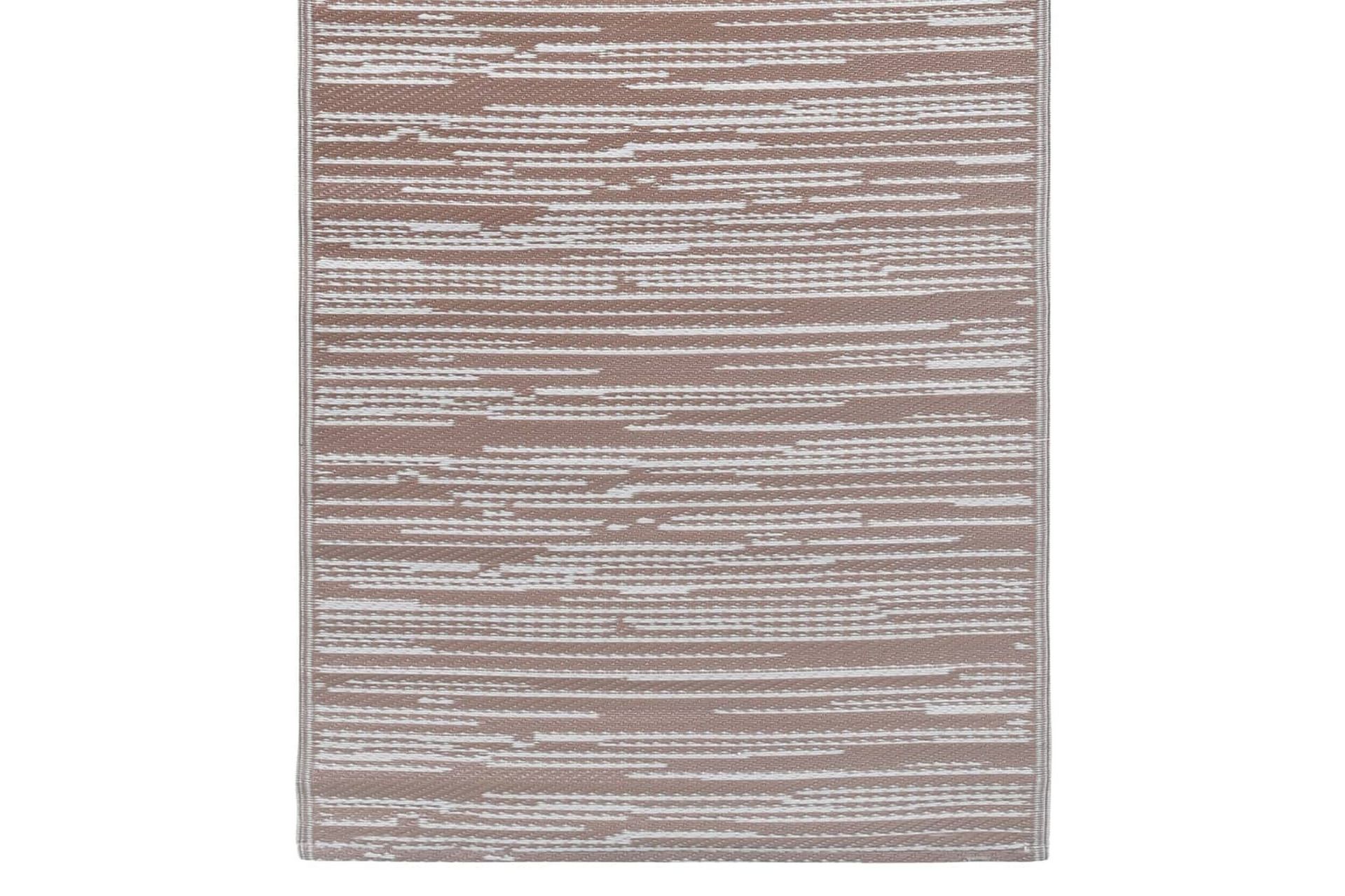 Uteteppe gråbrun 140x200 cm PP - Taupe - Tekstiler - Tepper & Matter - Utendørstepper