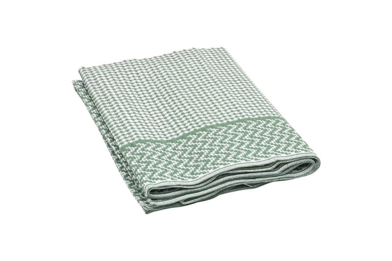 Uteteppe grønn 120x180 cm PP - grønn - Tekstiler - Tepper & Matter - Utendørstepper