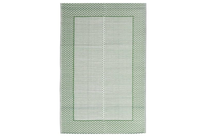 Uteteppe grønn 120x180 cm PP - grønn - Tekstiler - Tepper & Matter - Utendørstepper