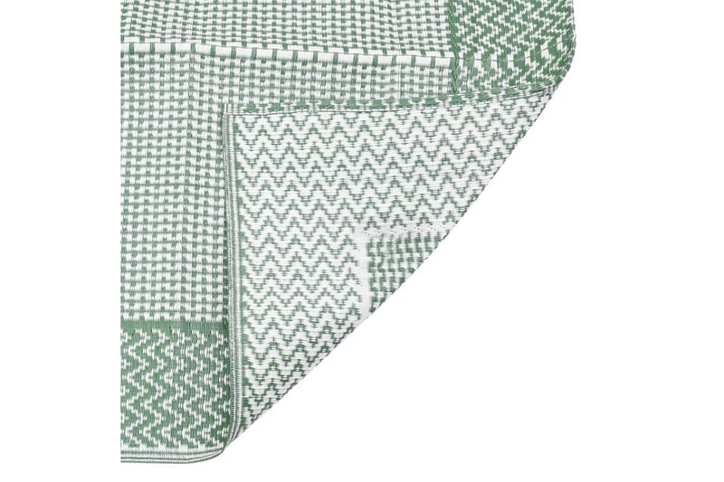 Uteteppe grønn 120x180 cm PP - grønn - Tekstiler - Tepper & Matter - Utendørstepper