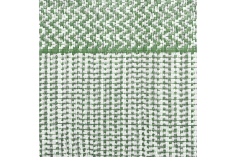 Uteteppe grønn 120x180 cm PP - grønn - Tekstiler - Tepper & Matter - Utendørstepper