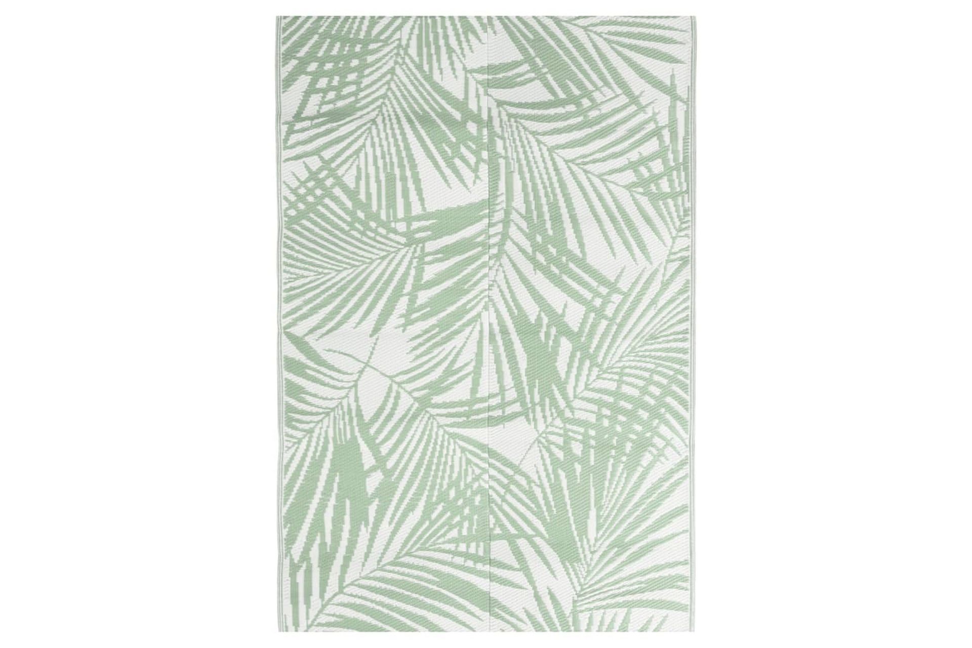 Uteteppe grønn 160x230 cm PP - grønn - Tekstiler - Tepper & Matter - Utendørstepper