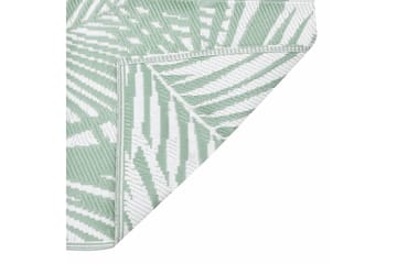 Uteteppe grønn 160x230 cm PP - grønn - Tekstiler - Tepper & Matter - Utendørstepper