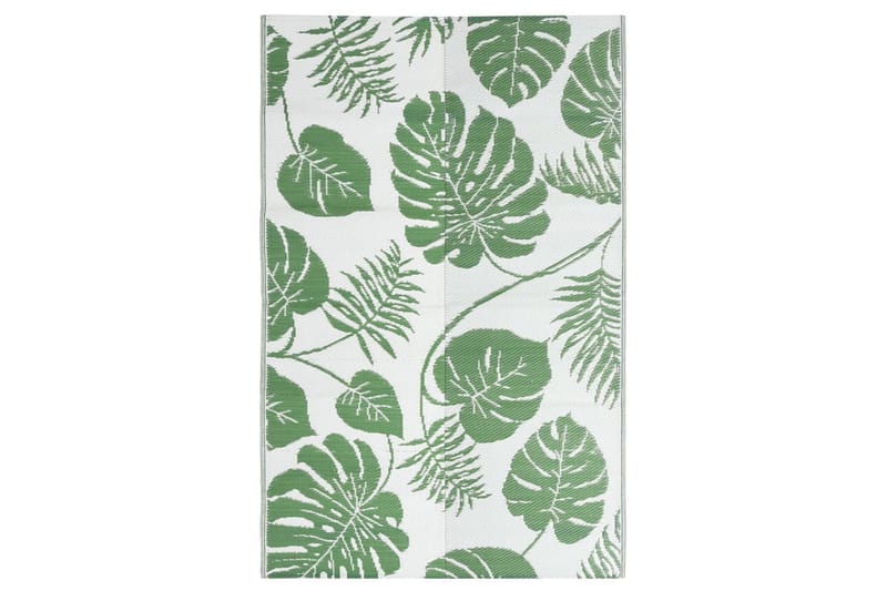 Uteteppe grønn 160x230 cm PP - grønn - Tekstiler - Tepper & Matter - Utendørstepper