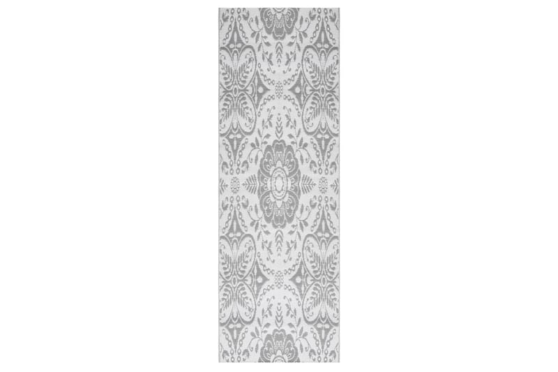 Uteteppe lysegrå 80x250 cm PP - Grå - Tekstiler - Tepper & Matter - Utendørstepper